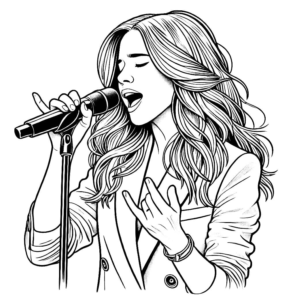 Penyanyi Dalam Pertunjukan