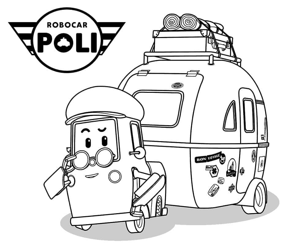 Perkemahan dari Robocar Poli