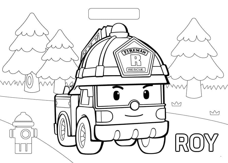 Roy dari Robocar Poli