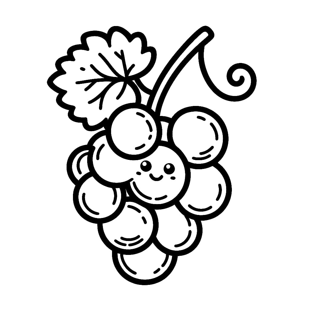 Seikat anggur yang lucu