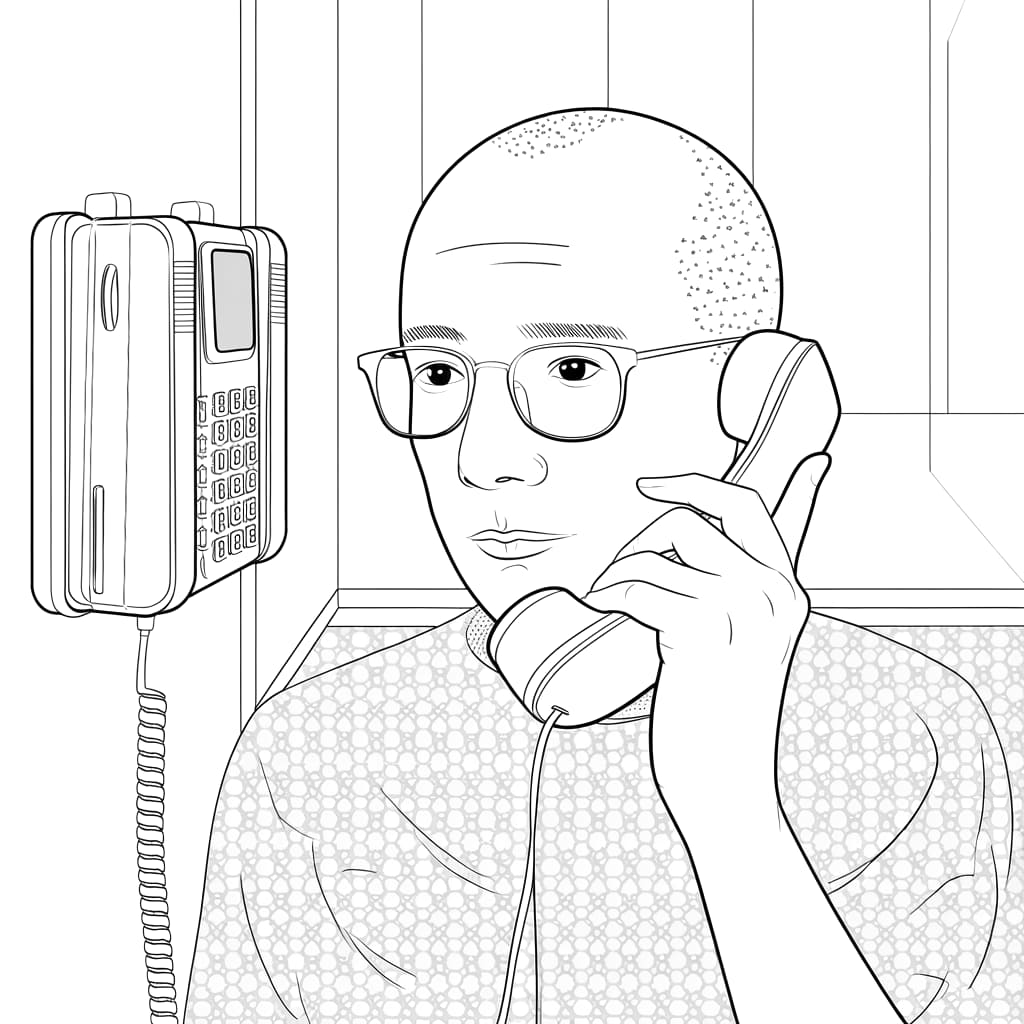 Telepon Gantung Di Dinding