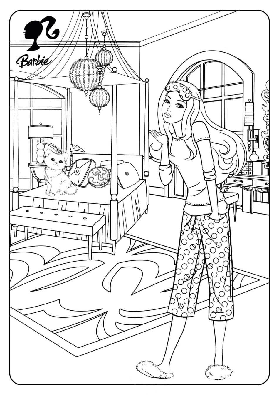 Barbie di Kamar Tidur