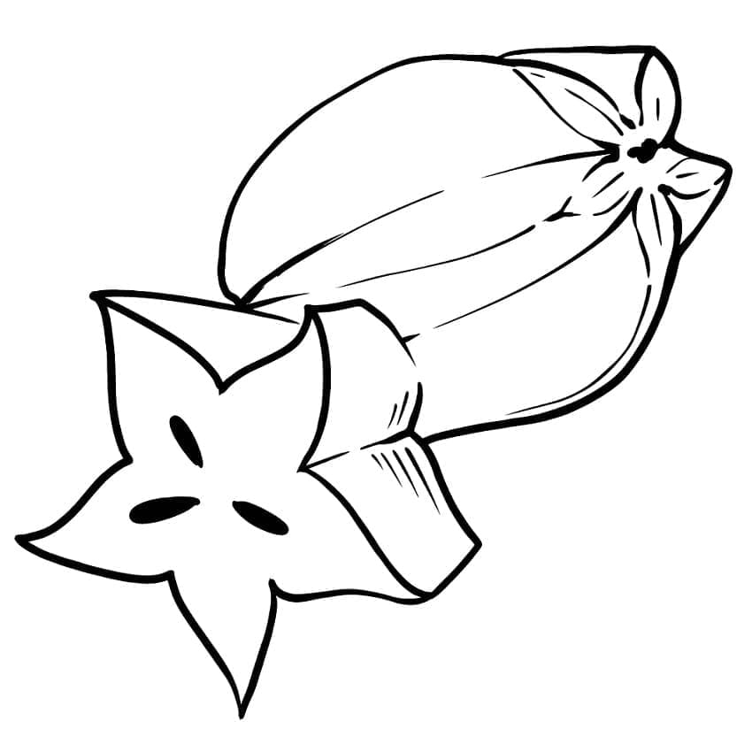 Buah Belimbing Gambar