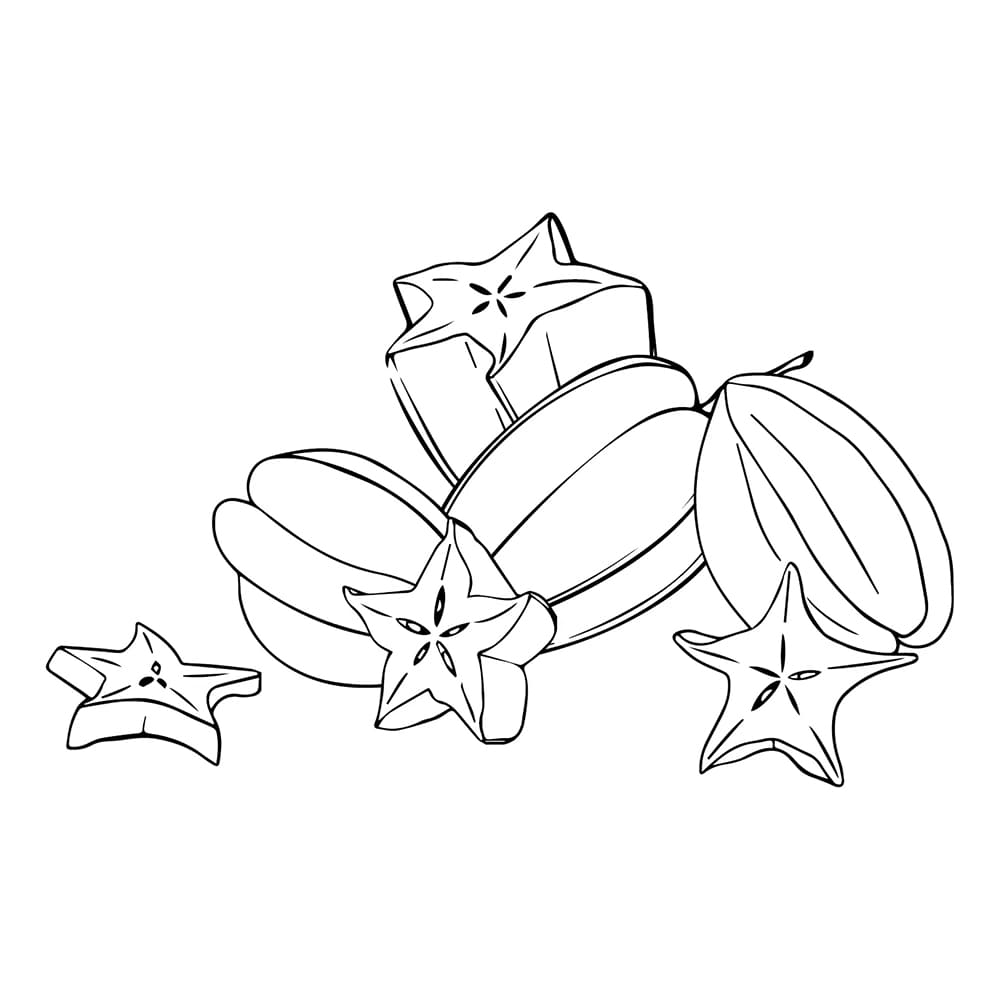 Buah belimbing yang lezat