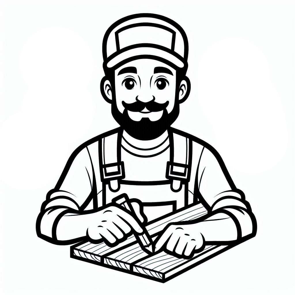 Cetak gratis tukang kayu