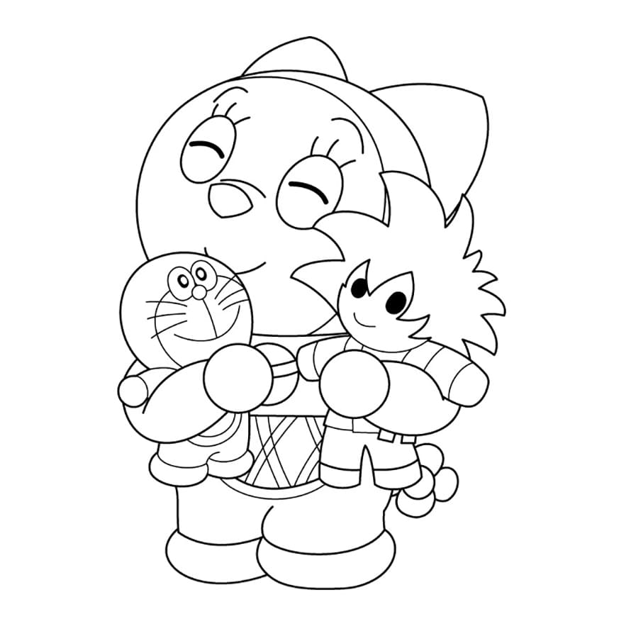 Dorami dengan Mainan