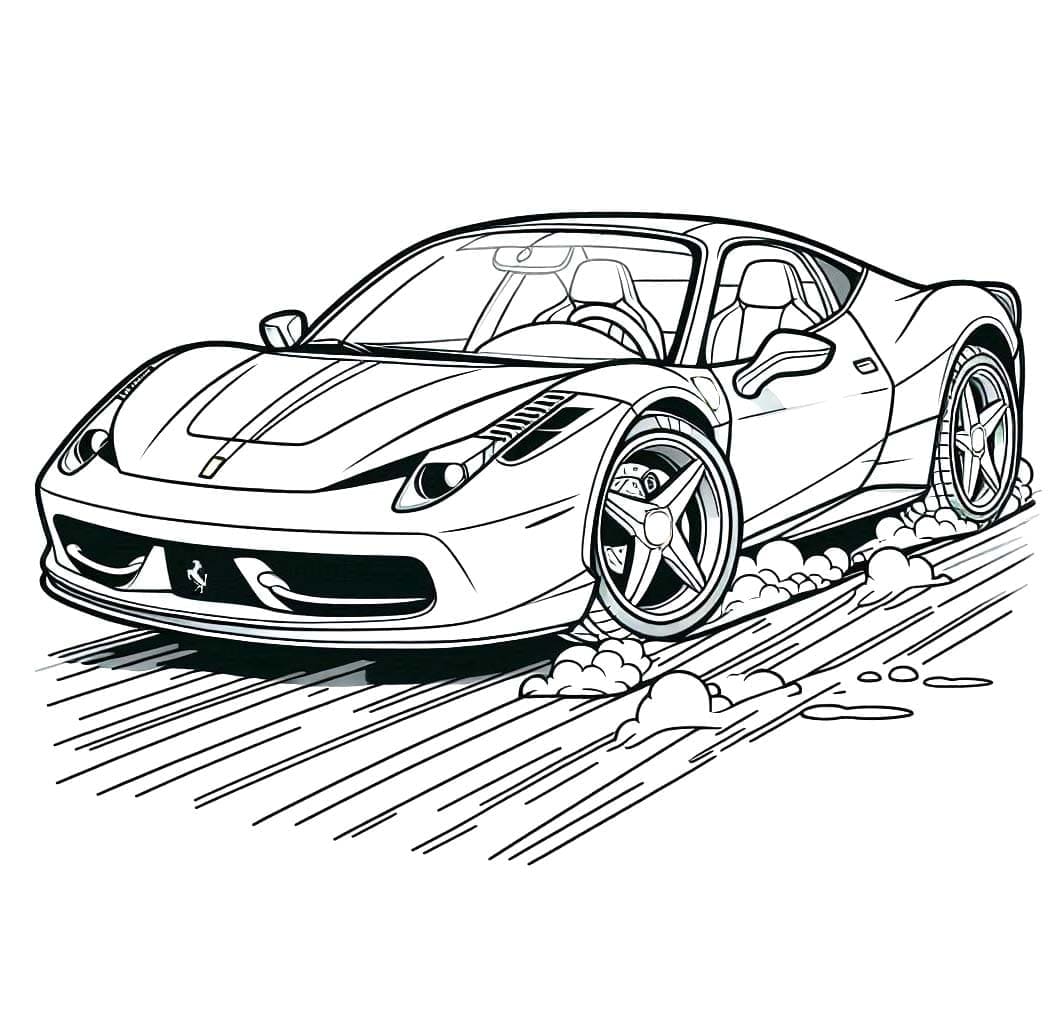 Ferrari untuk Anak Usia 4 Tahun