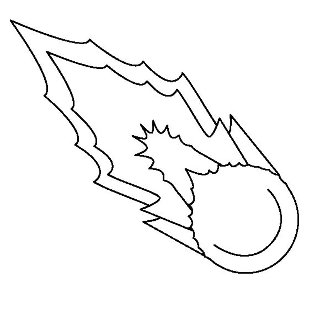 Gambar meteor gratis