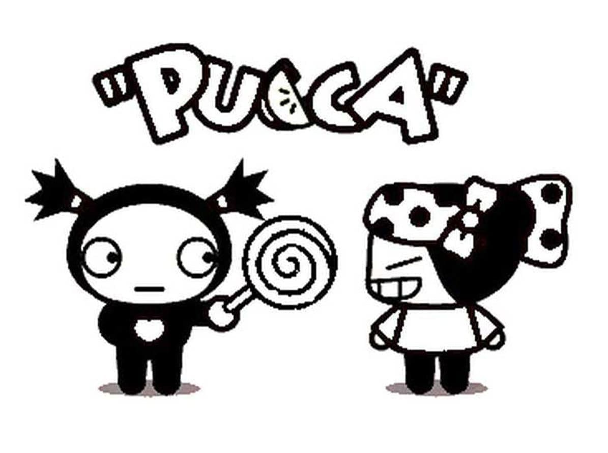 Garu dengan Pucca