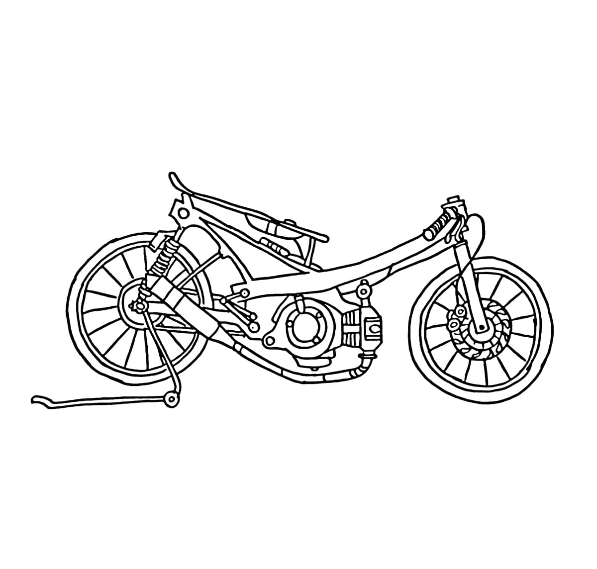 Kecepatan Motor Drag