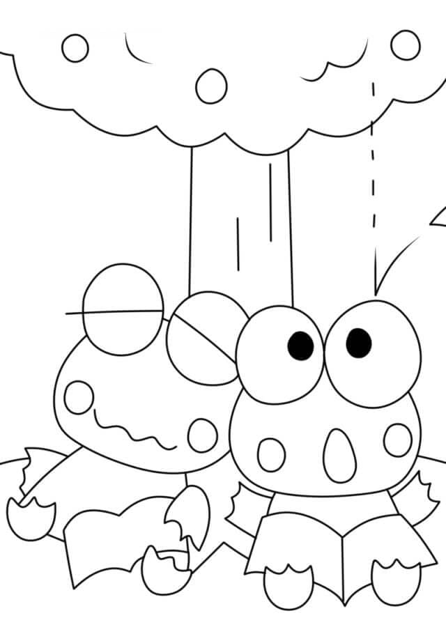 Keroppi Bersama Teman