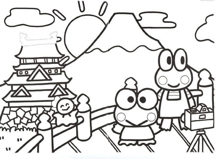 Keroppi di Seluruh Dunia