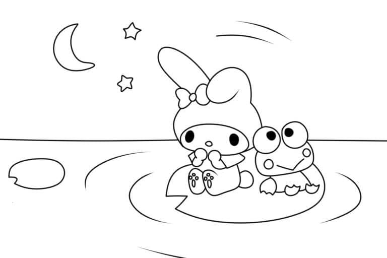 Melodiku dan Keroppi