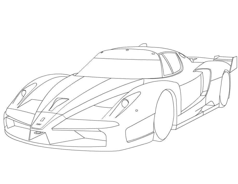 Mobil Ferrari FXX