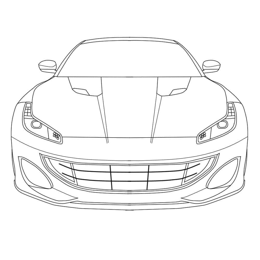 Mobil Ferrari Portofino