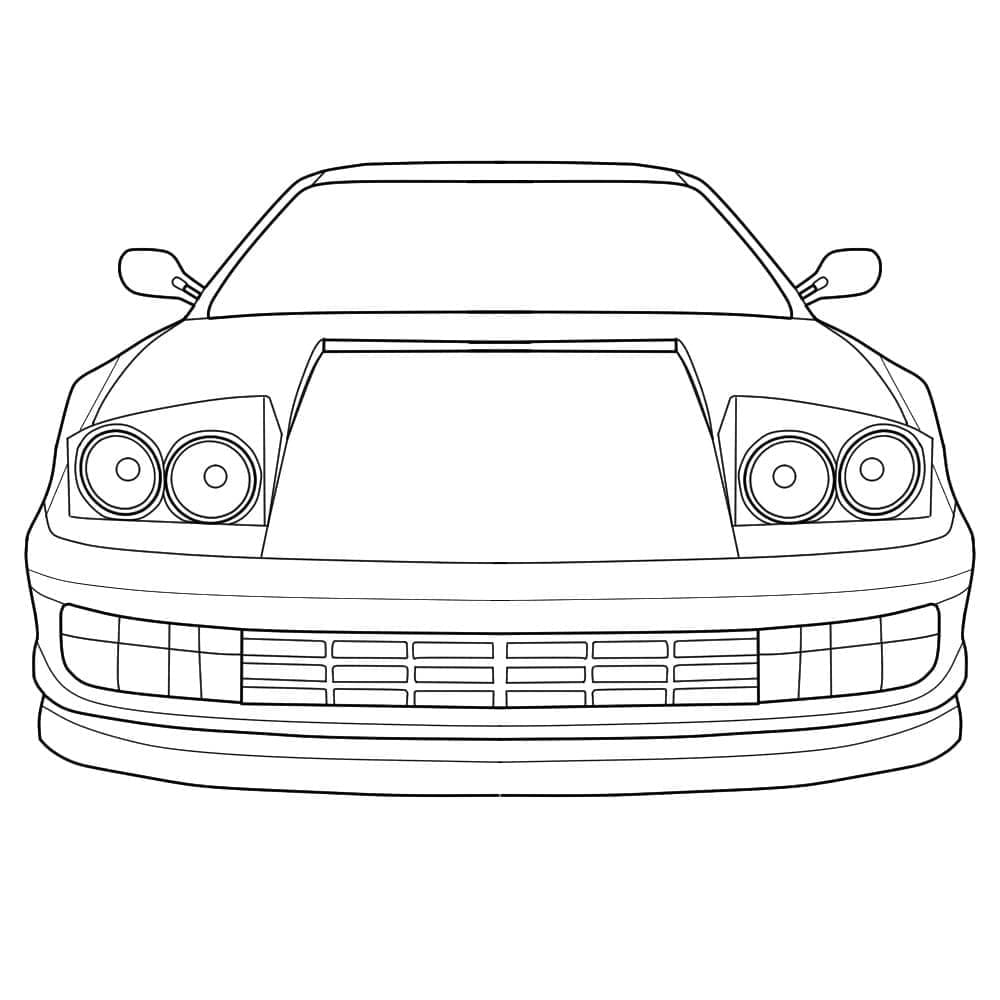 Mobil Ferrari Testarossa