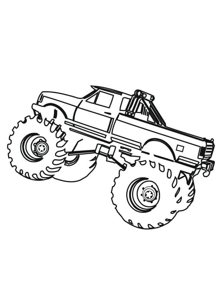 Monster Truck Melompat