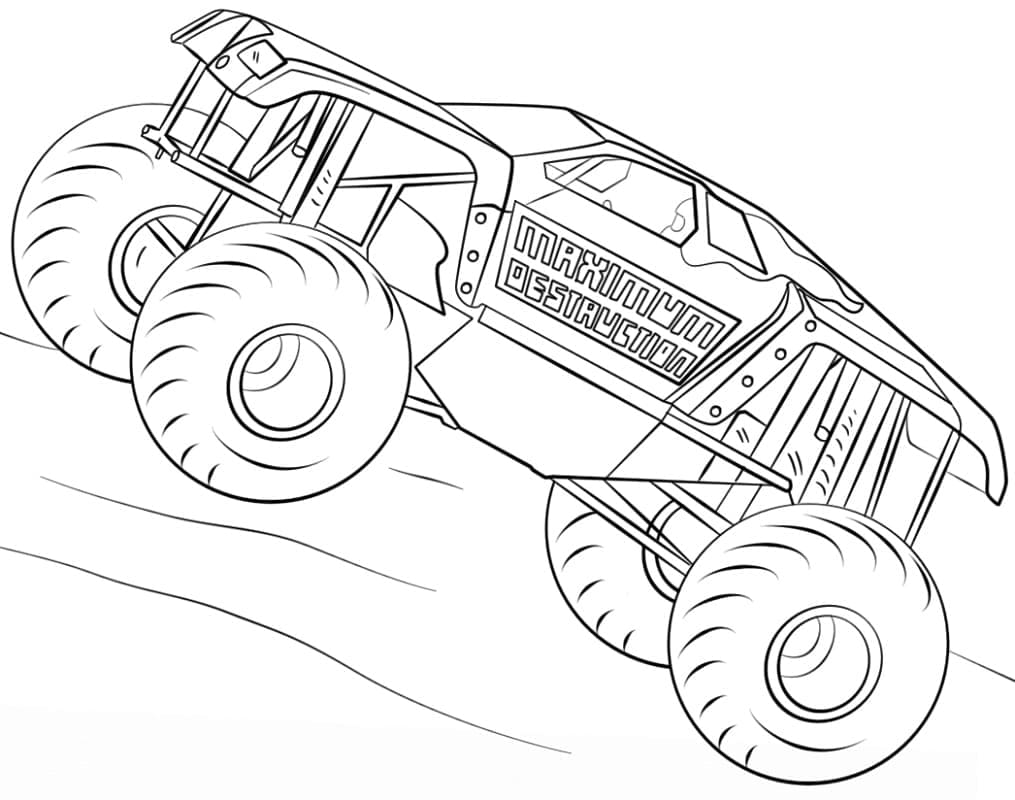 Monster Truck Penghancur Maksimum