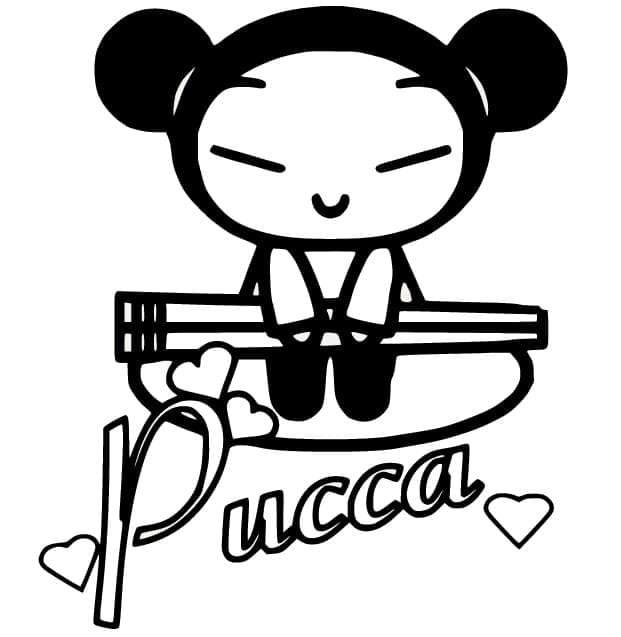 Pucca yang Dapat Dicetak Gratis