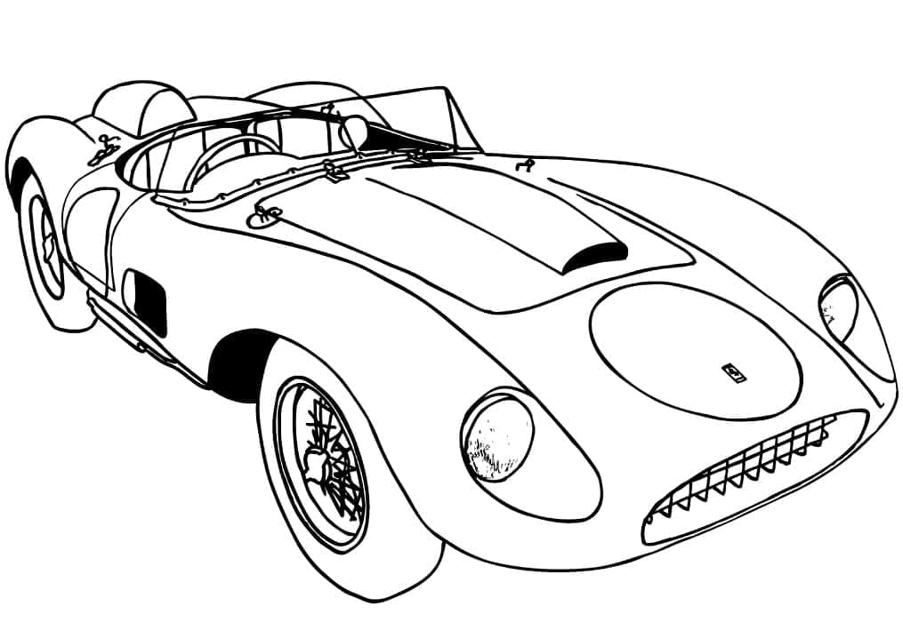 Sebuah Ferrari 625 TRC Spider