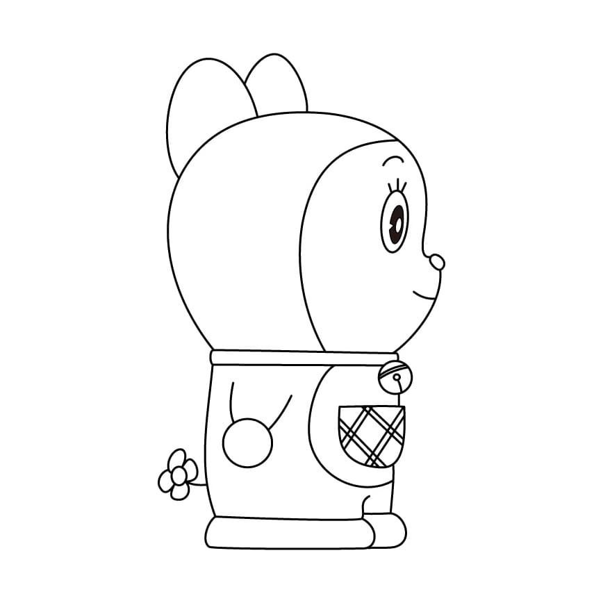 Tampilan samping Dorami