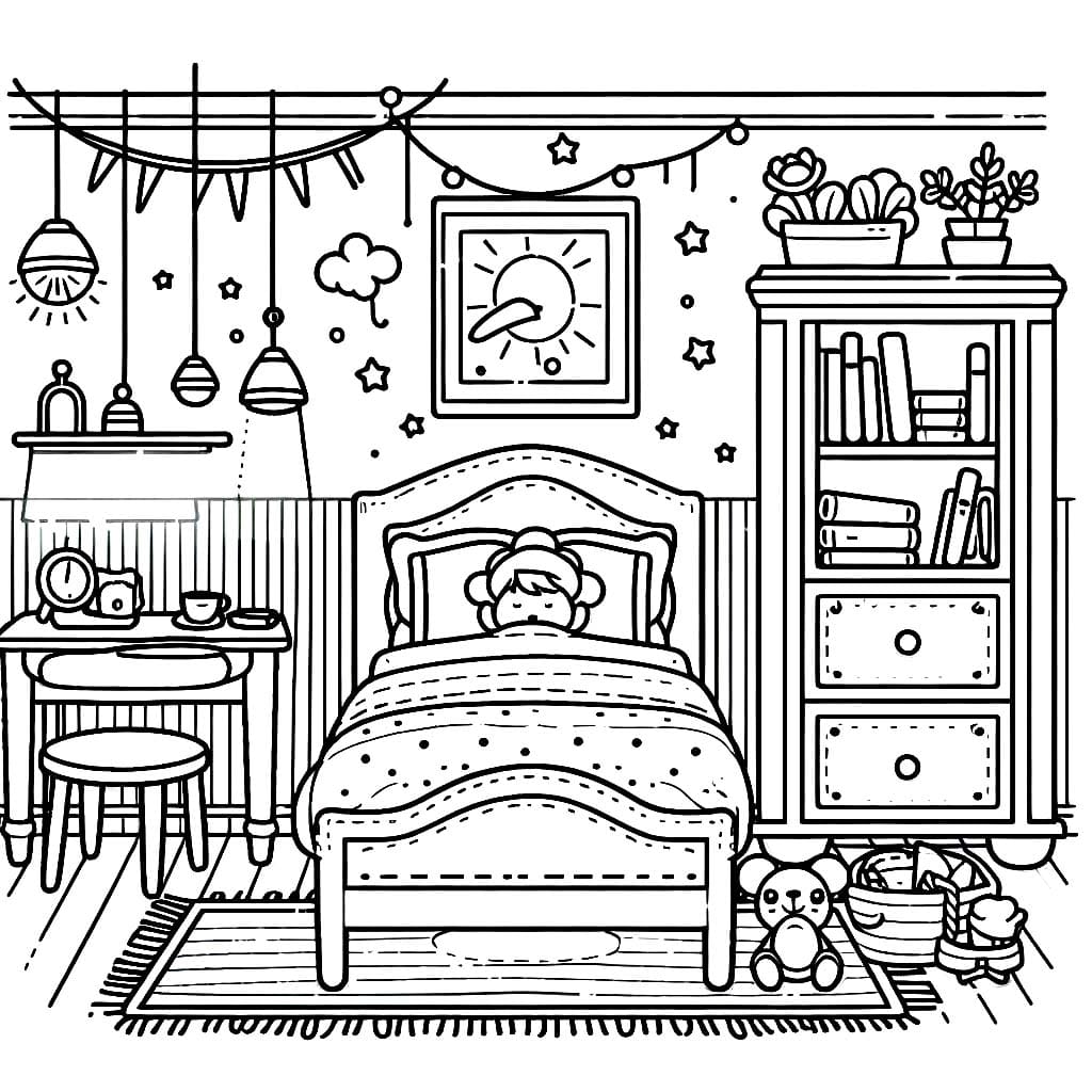 Tidur di Kamar Tidur