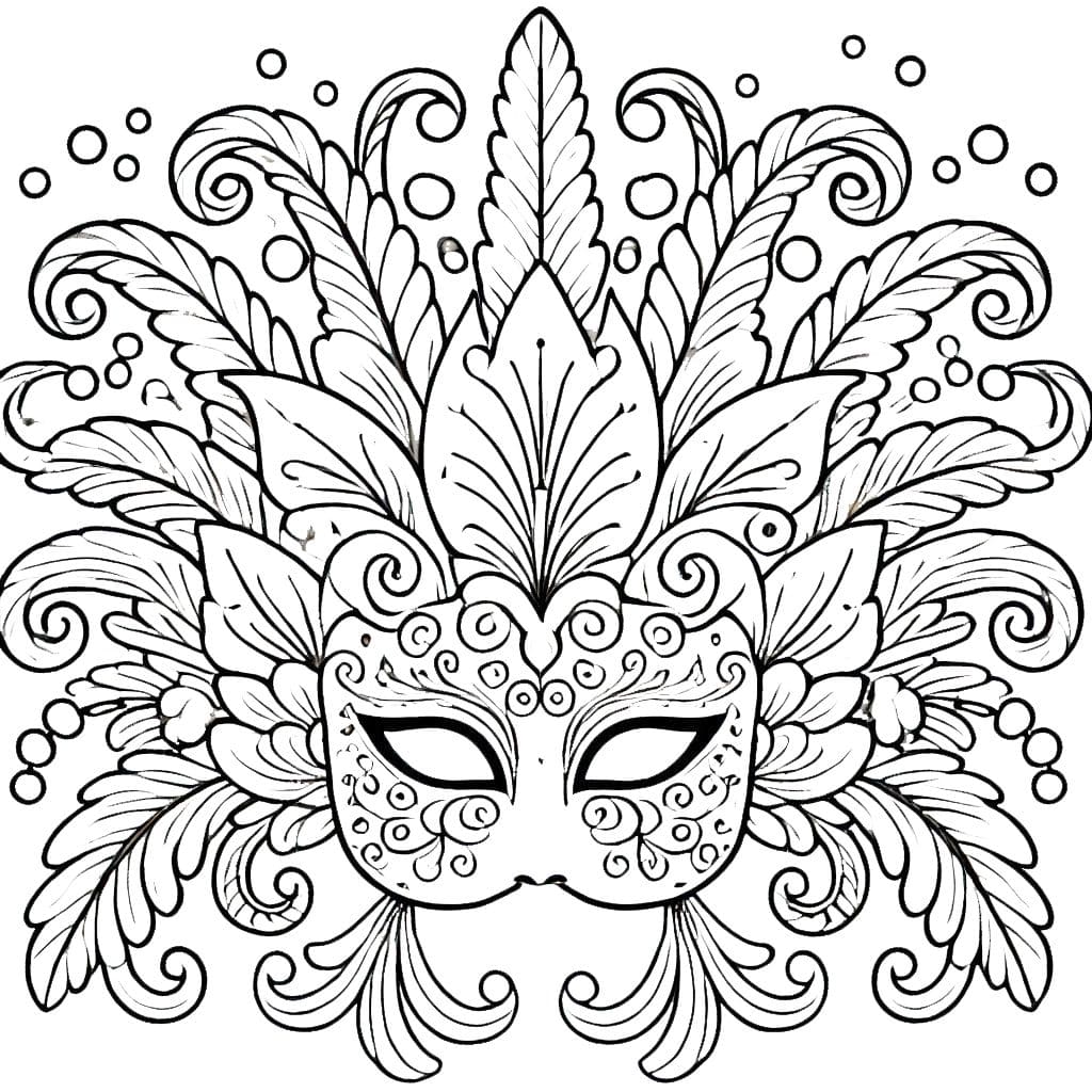 Topeng Karnaval Besar