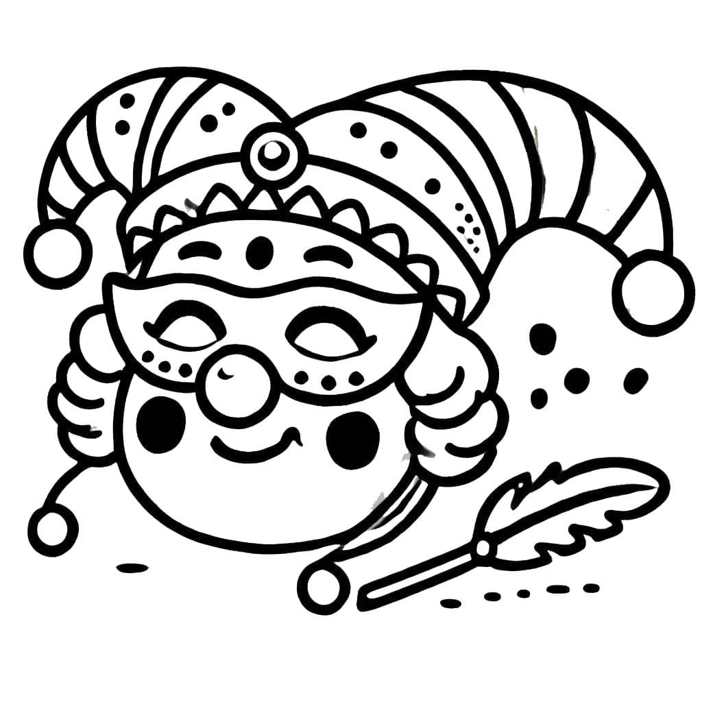 Topeng Karnaval yang Mudah