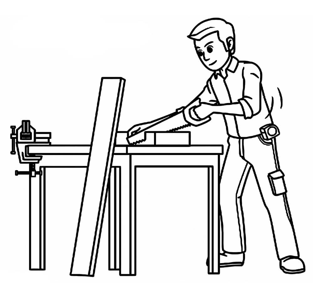 Tukang kayu profesional