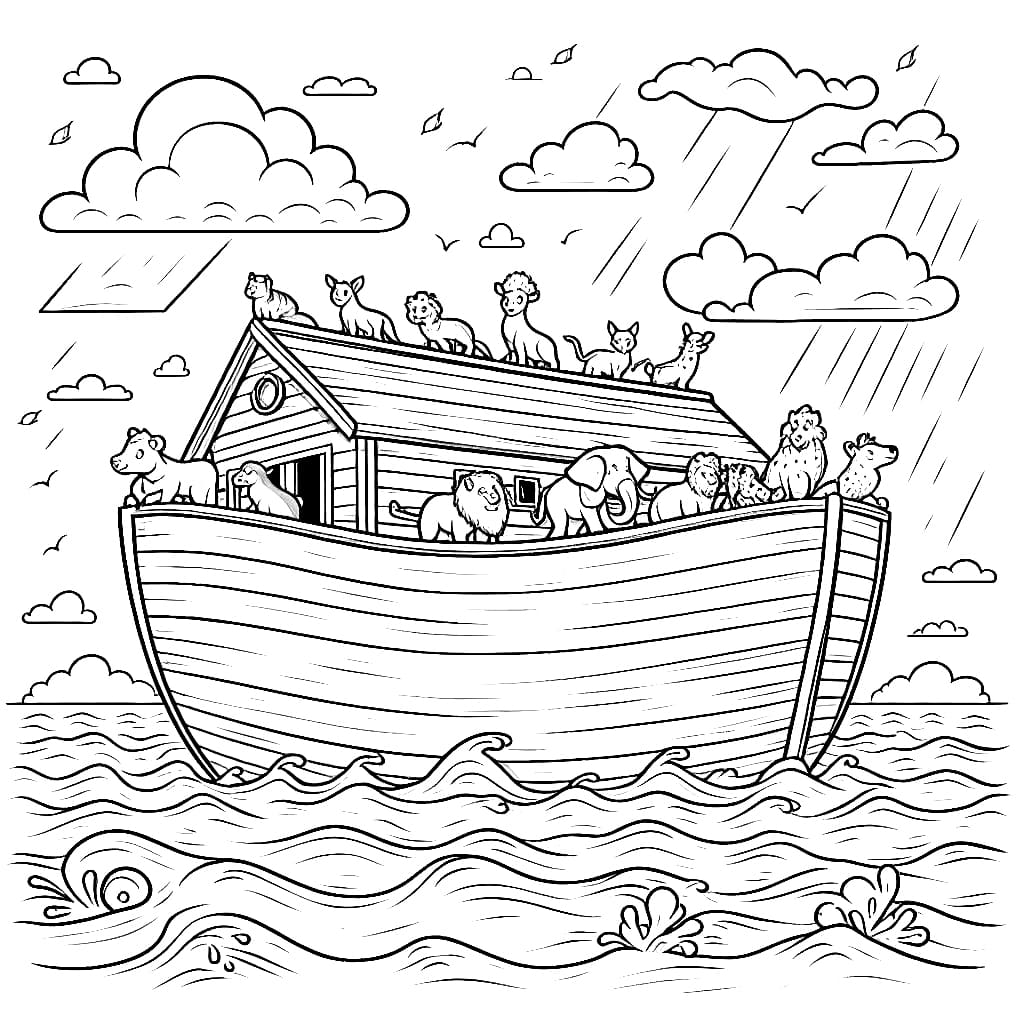 Bahtera Nuh di Lautan