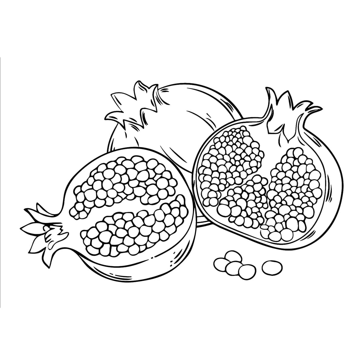 Buah delima yang bagus