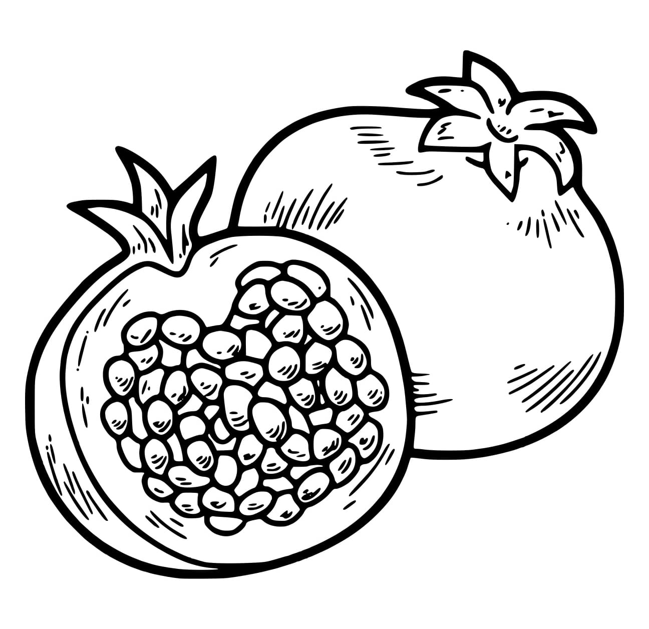 Buah Delima yang Indah