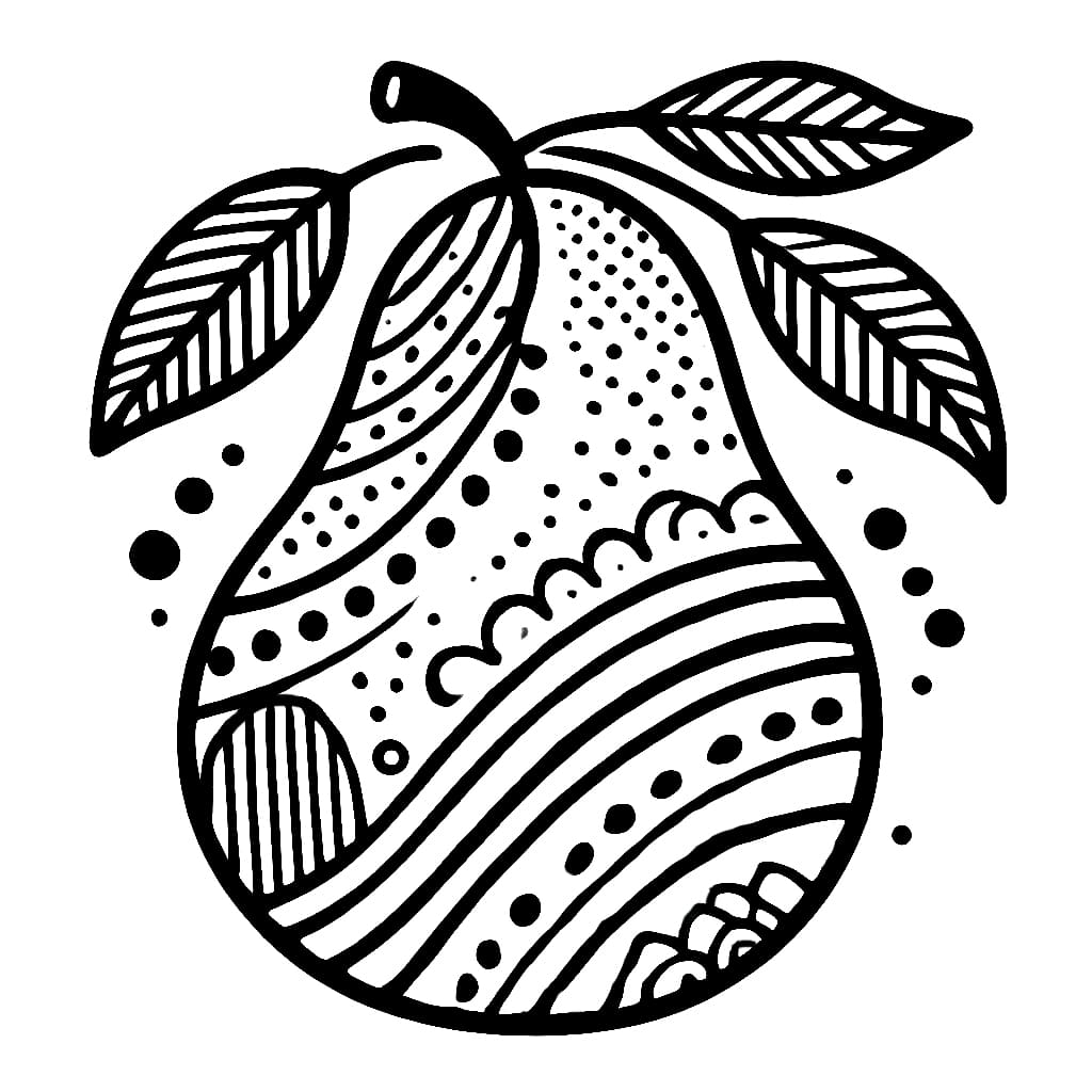 Buah Pir Memiliki Pola