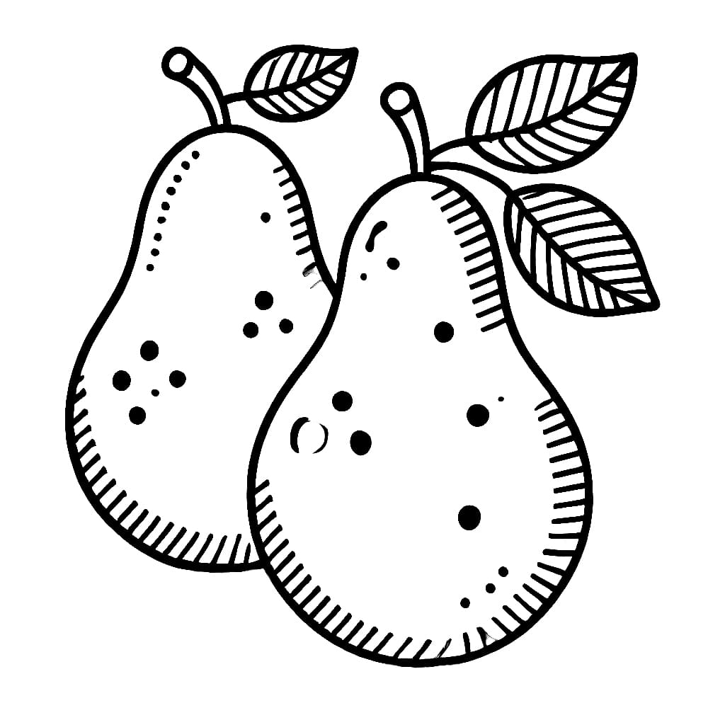 Buah pir mudah dicetak