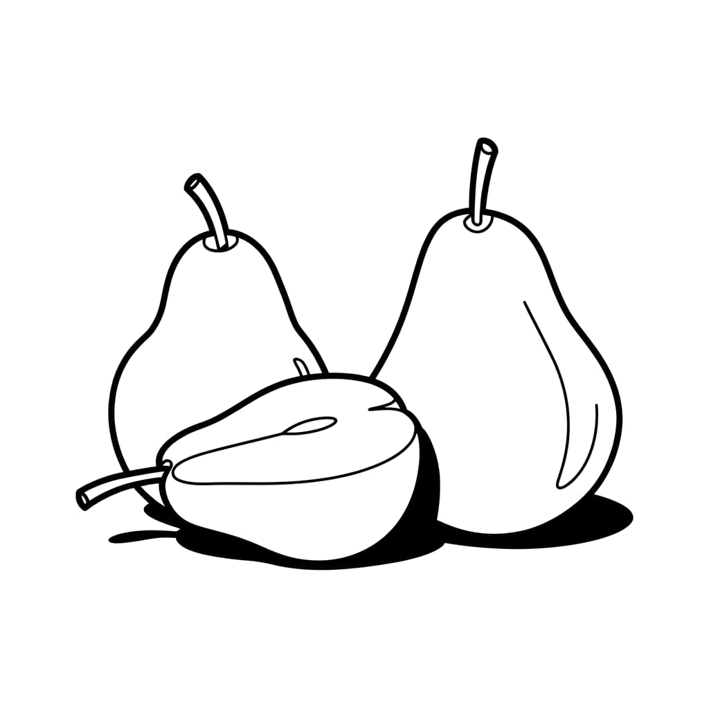 Buah pir yang menarik