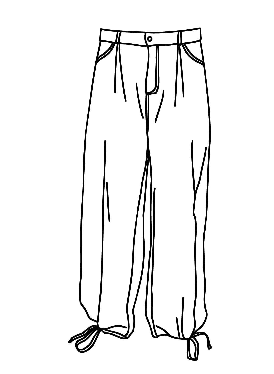 Celana panjang mewah