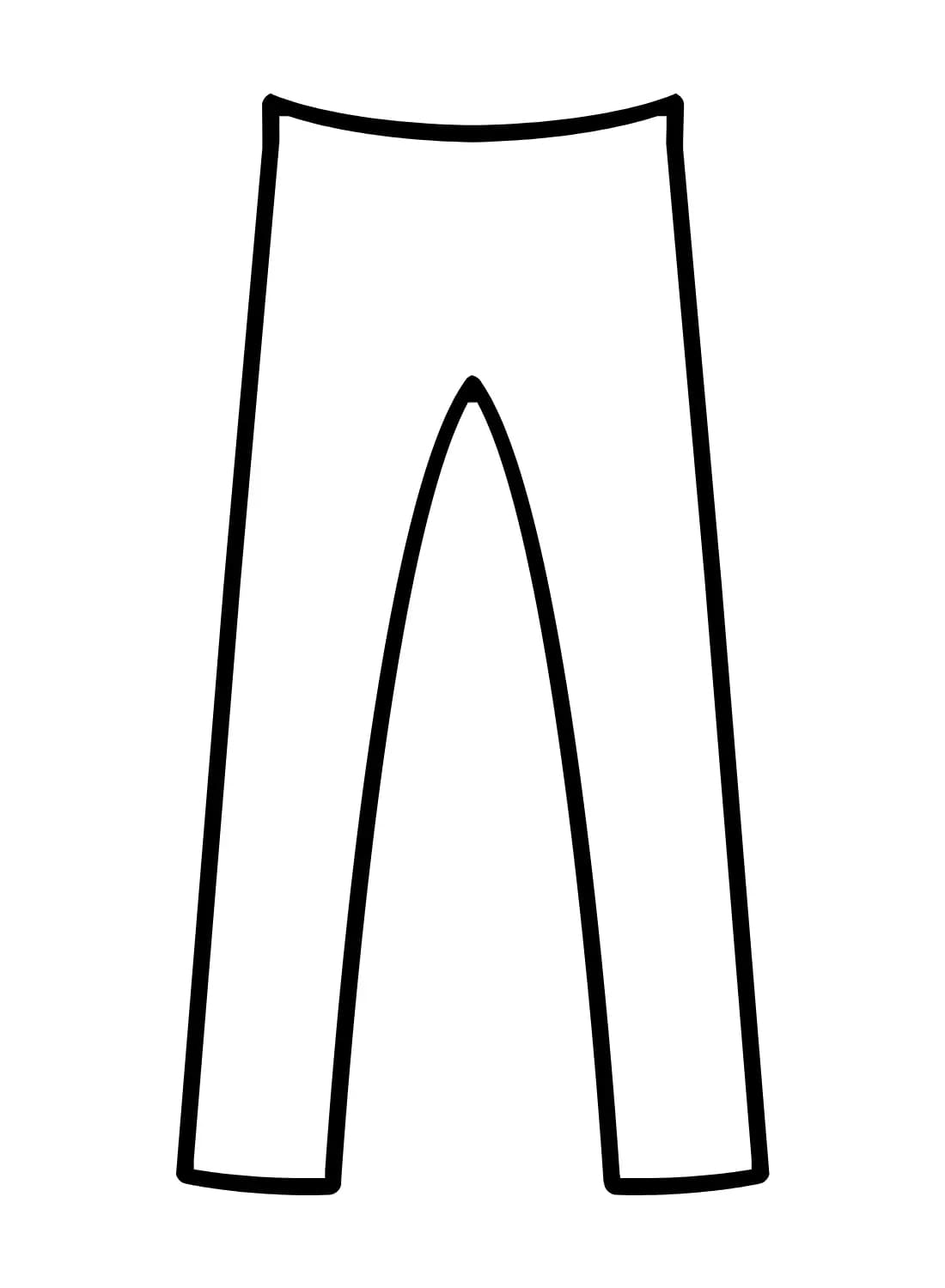 Celana panjang sangat sederhana