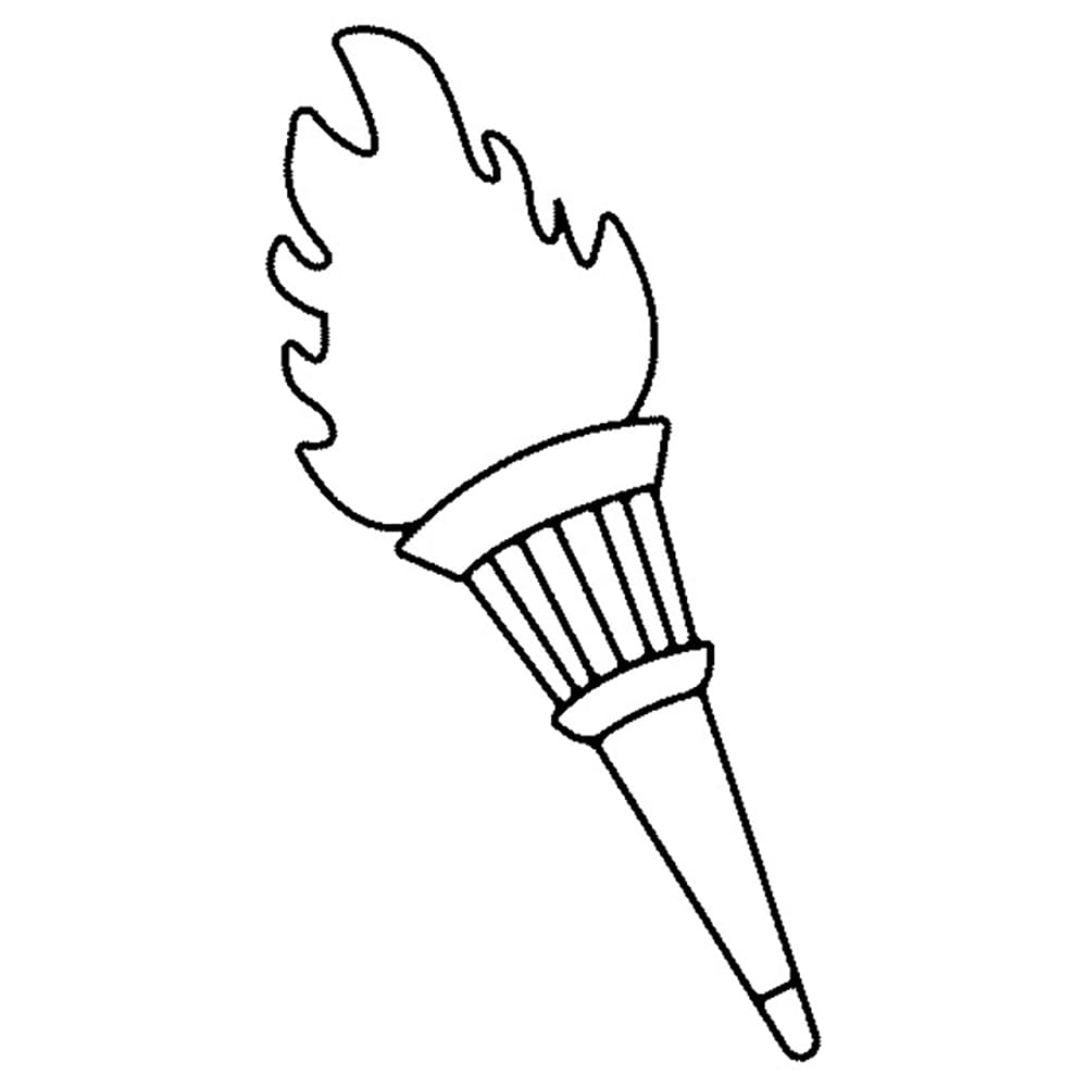 Cetak Obor sederhana