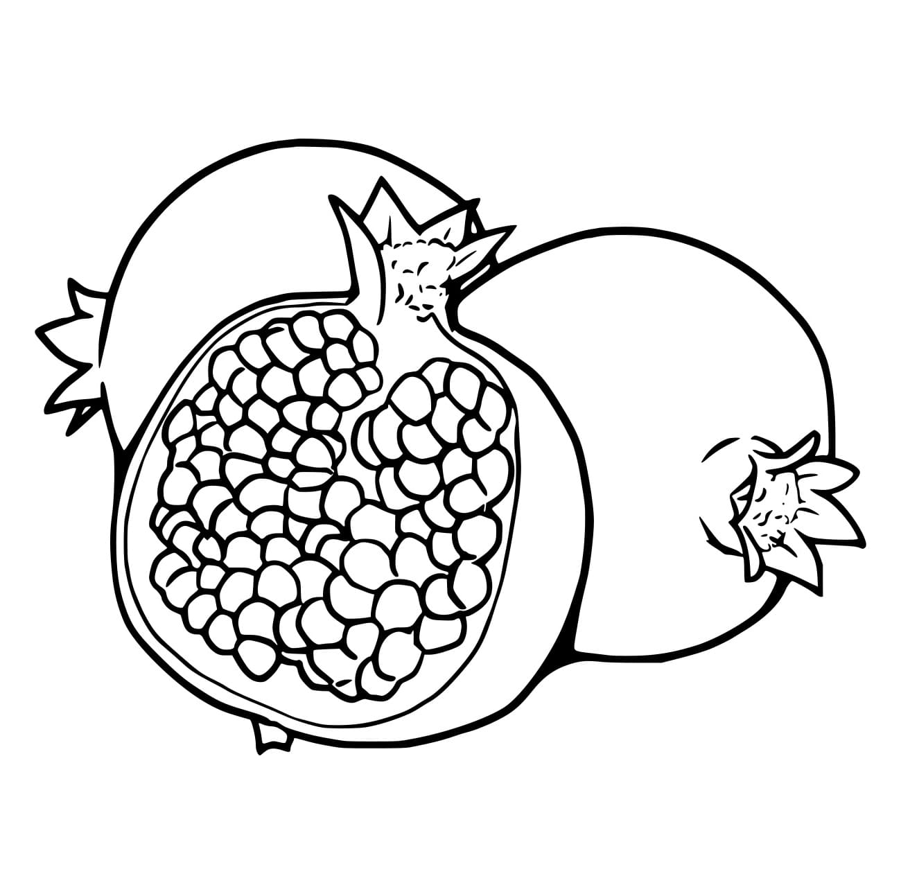 Dua Setengah Buah Delima