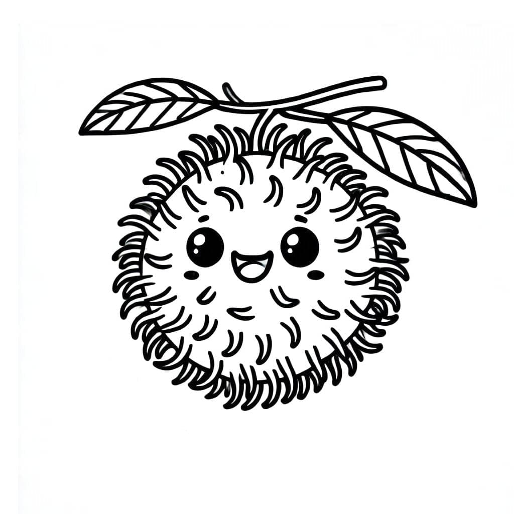 Jenggot merah Rambutan