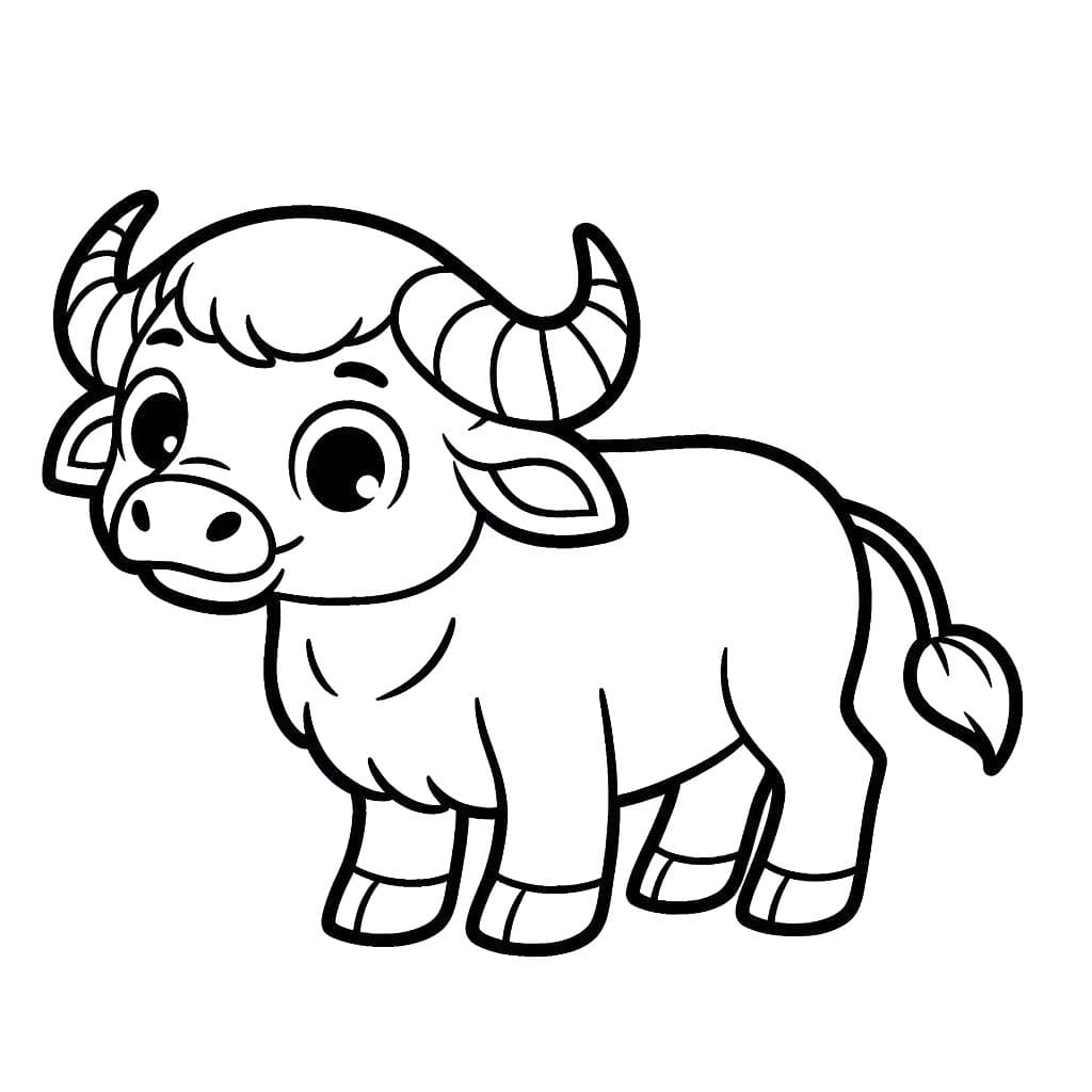 Kerbau Dapat Dicetak untuk Anak-anak