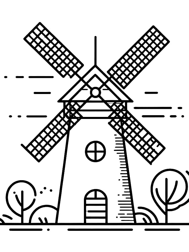 Kincir angin kesepian