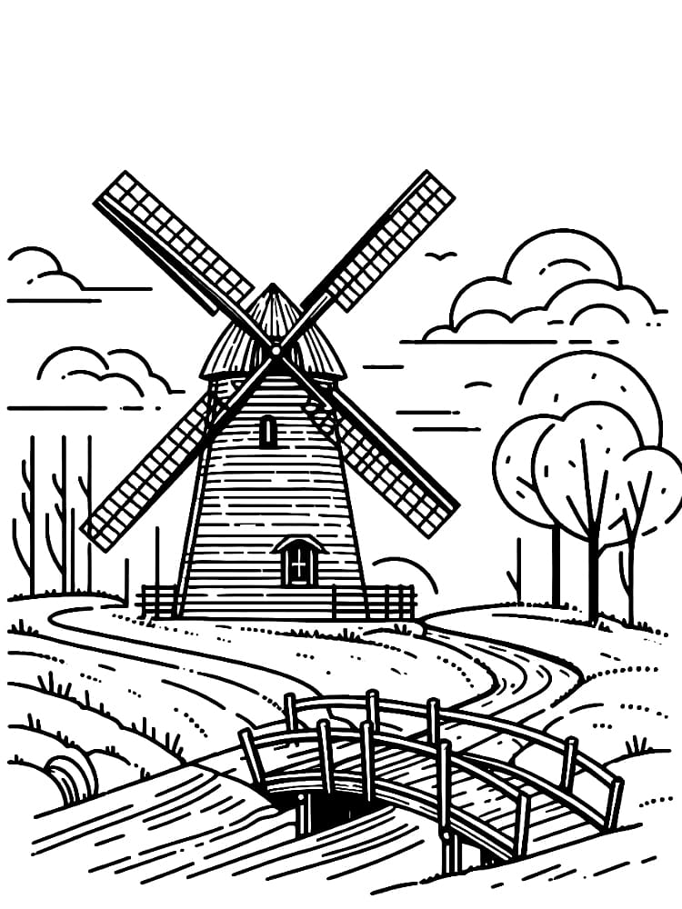 Kincir angin surgawi