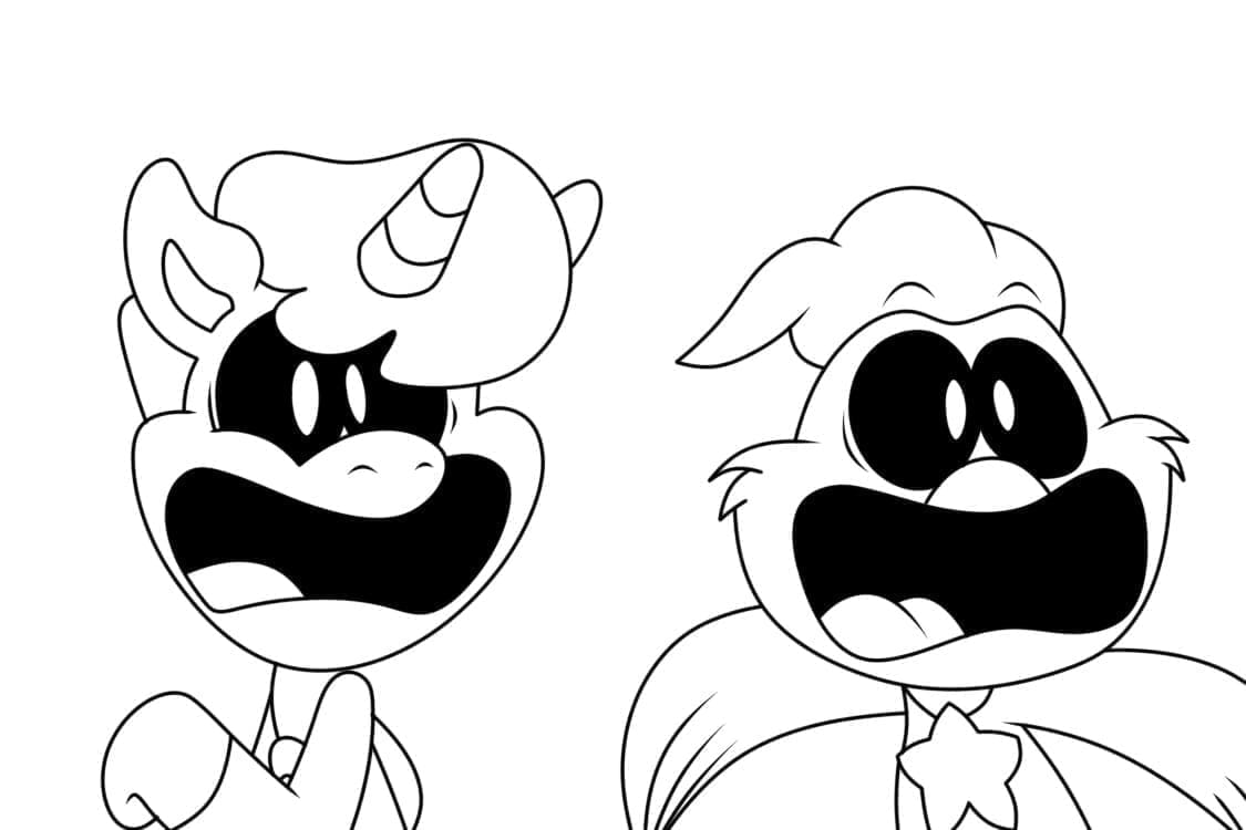 Menggambar gratis Smiling Critters