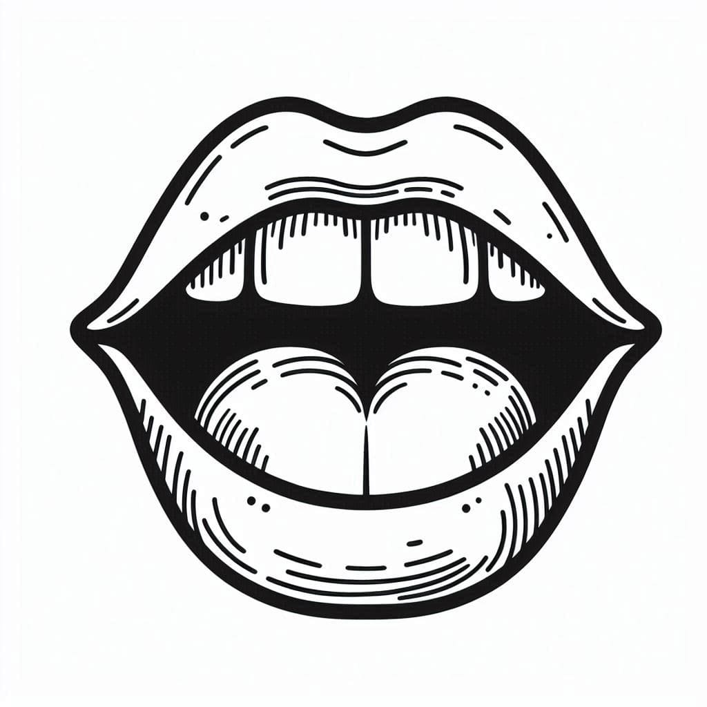 Mulut besar sederhana