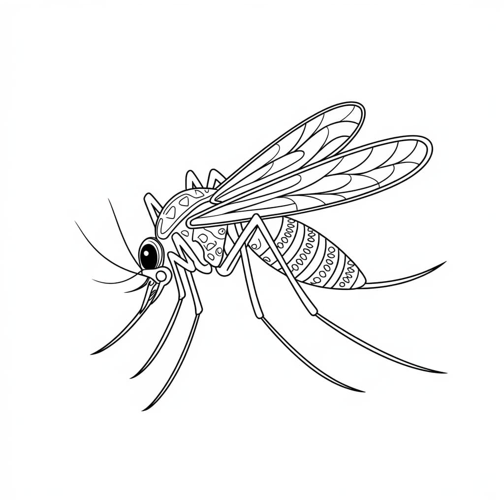 Nyamuk Mudah untuk Anak-anak