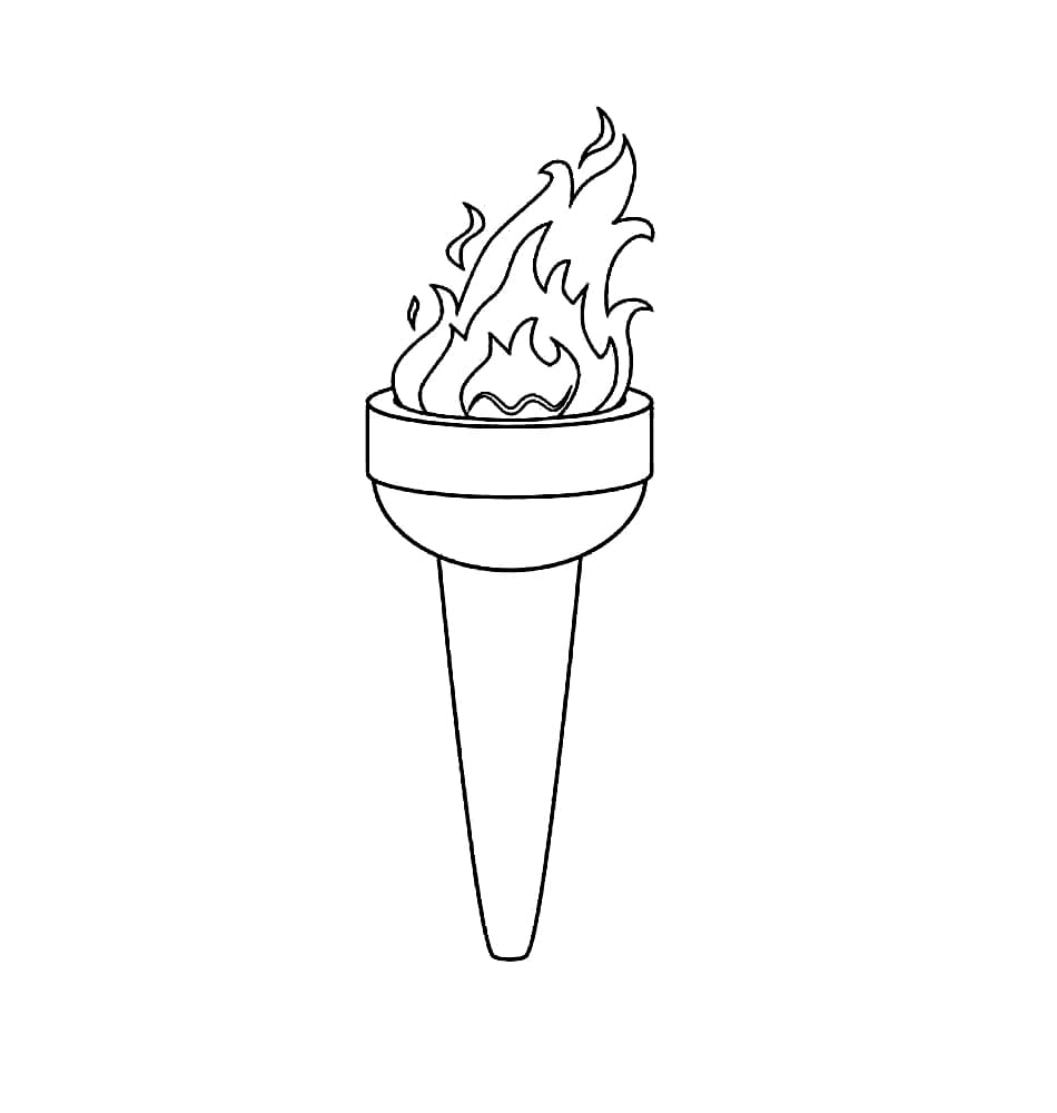 Obor sangat sederhana