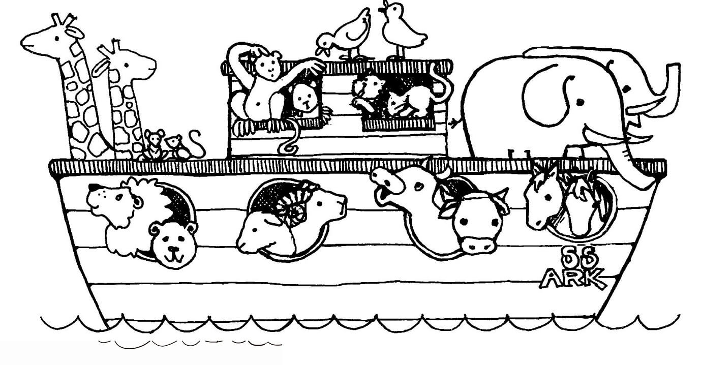 Pasangan Hewan di Bahtera Nuh
