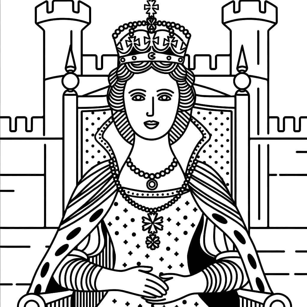 Ratu dengan kastil