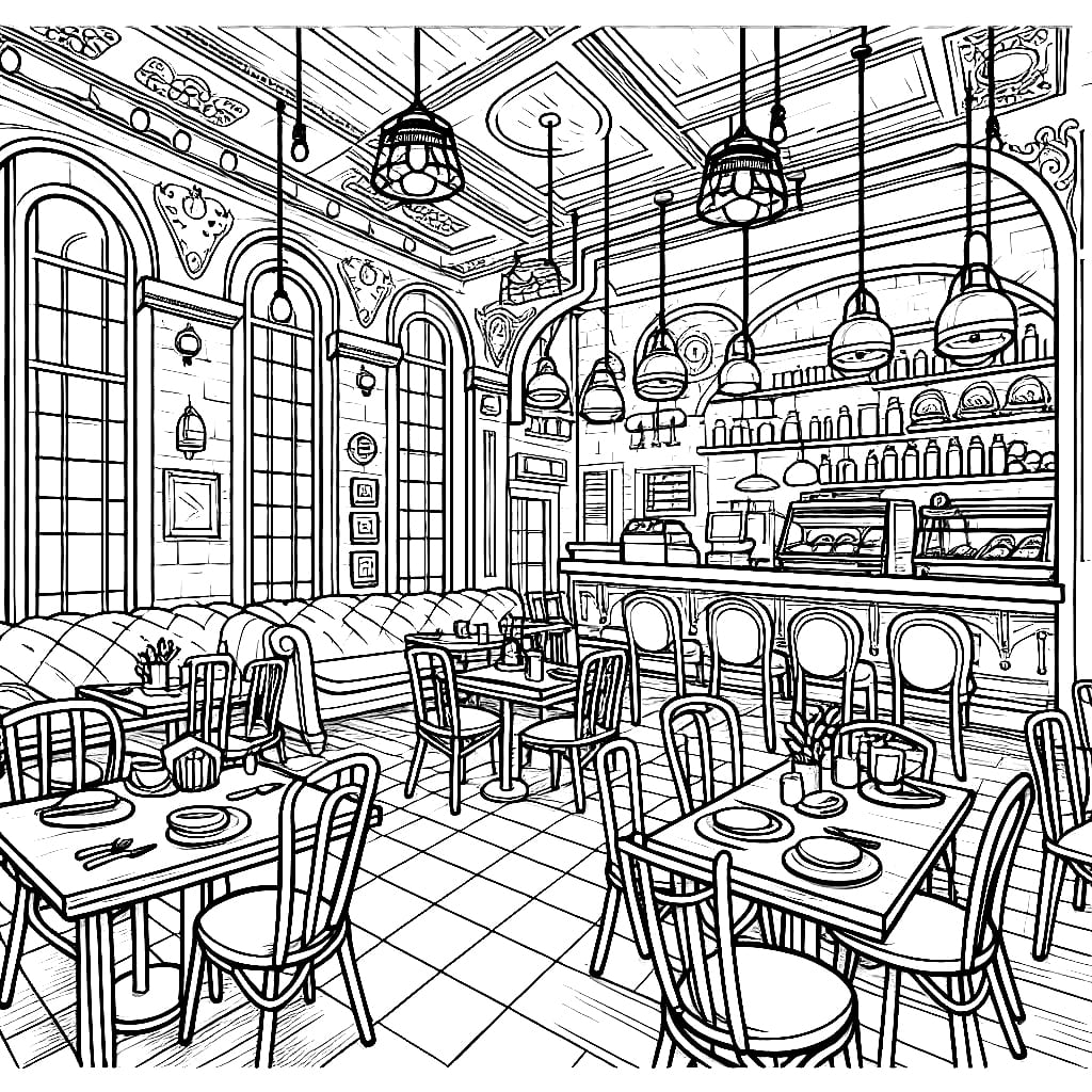 Restoran yang nyaman